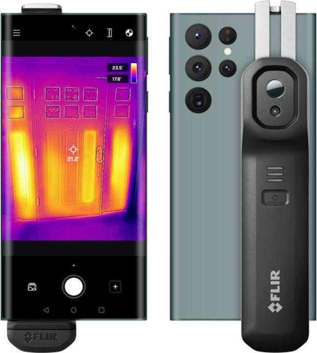 Actual product image Flir ONE EDGE thermal imaging camera -20 to 120 °C 8.7 Hz (Mobile phone thermal imaging camera)