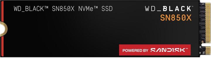 Immagine prodotto WD Black Sn850X 4 Tb M.2 Pci (4000 GB, M.2 2280)