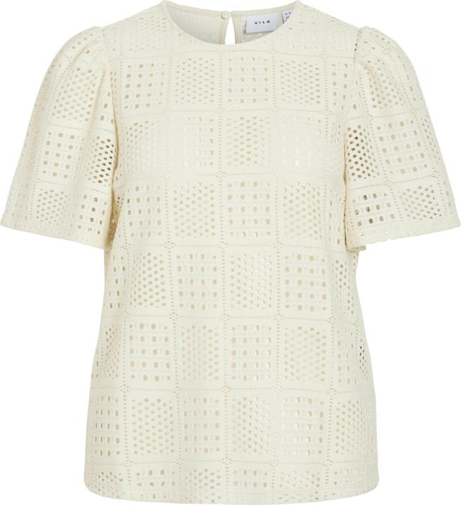 Produktbild Vila Rundhals Oberteil mit kurzen Ärmeln (S)