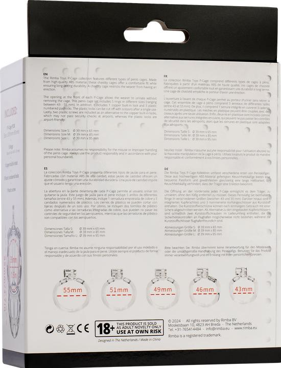 Actual product image Rimba P-Cage Peniskäfig Transparent (M)