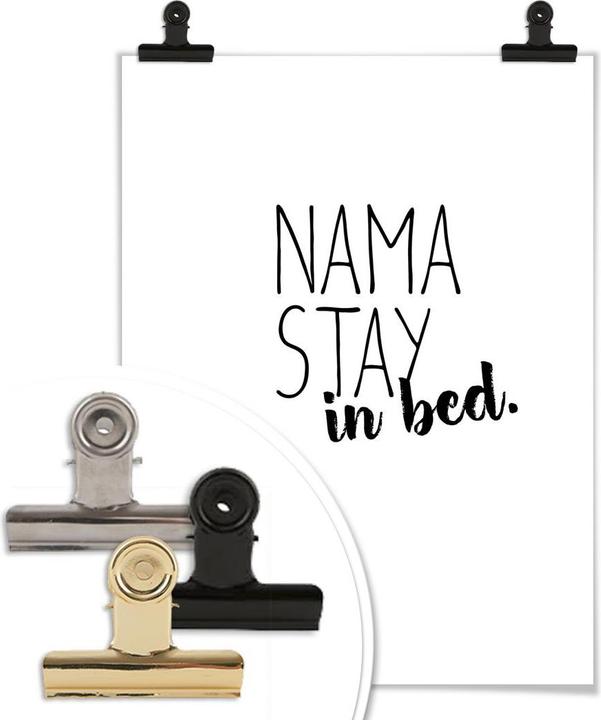 Actual product image Trenddeko Namastay in bed (30 x 40 cm)