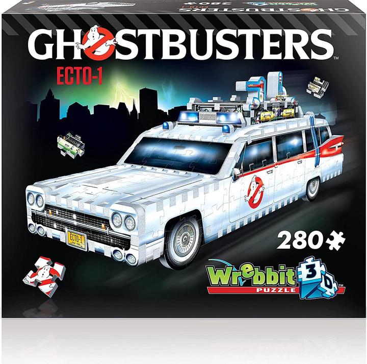 Produktbild Wrebbit 3D Puzzle - Ghostbusters - Ecto-1 (40970039) (280 Teile)