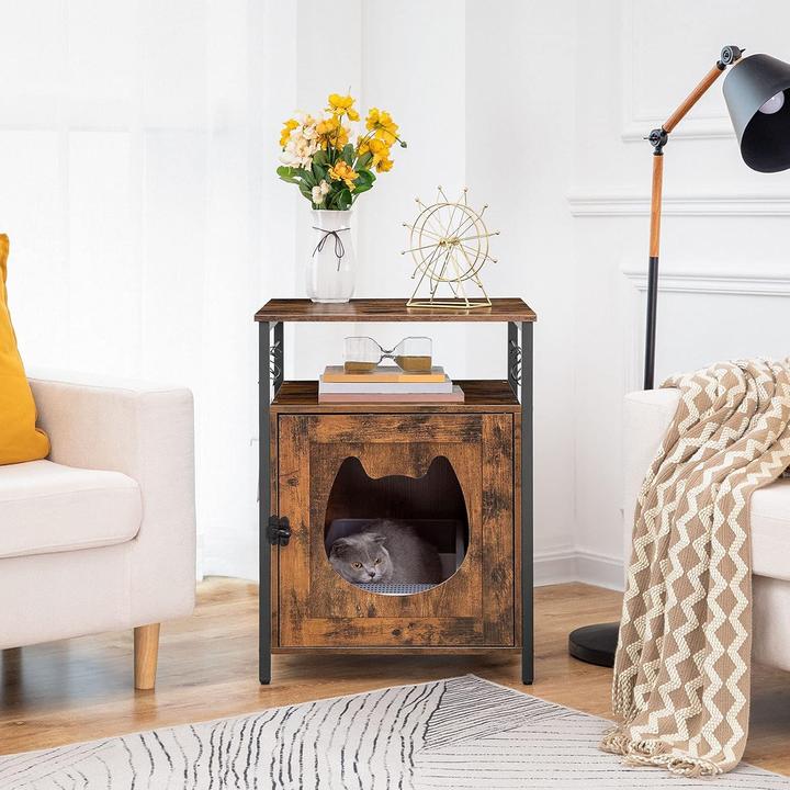 Image du produit Hoobro Armoire à litière (Bac à litière fermé)