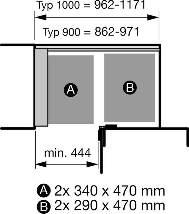 Produktbild Peka Metall Einhängetablar-Set Libell 500 (1 Stk.)