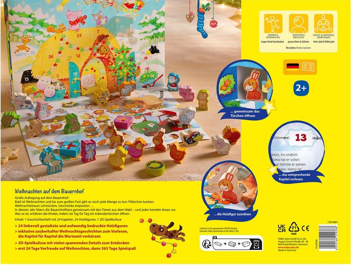 Actual product image Haba My first advent calendar