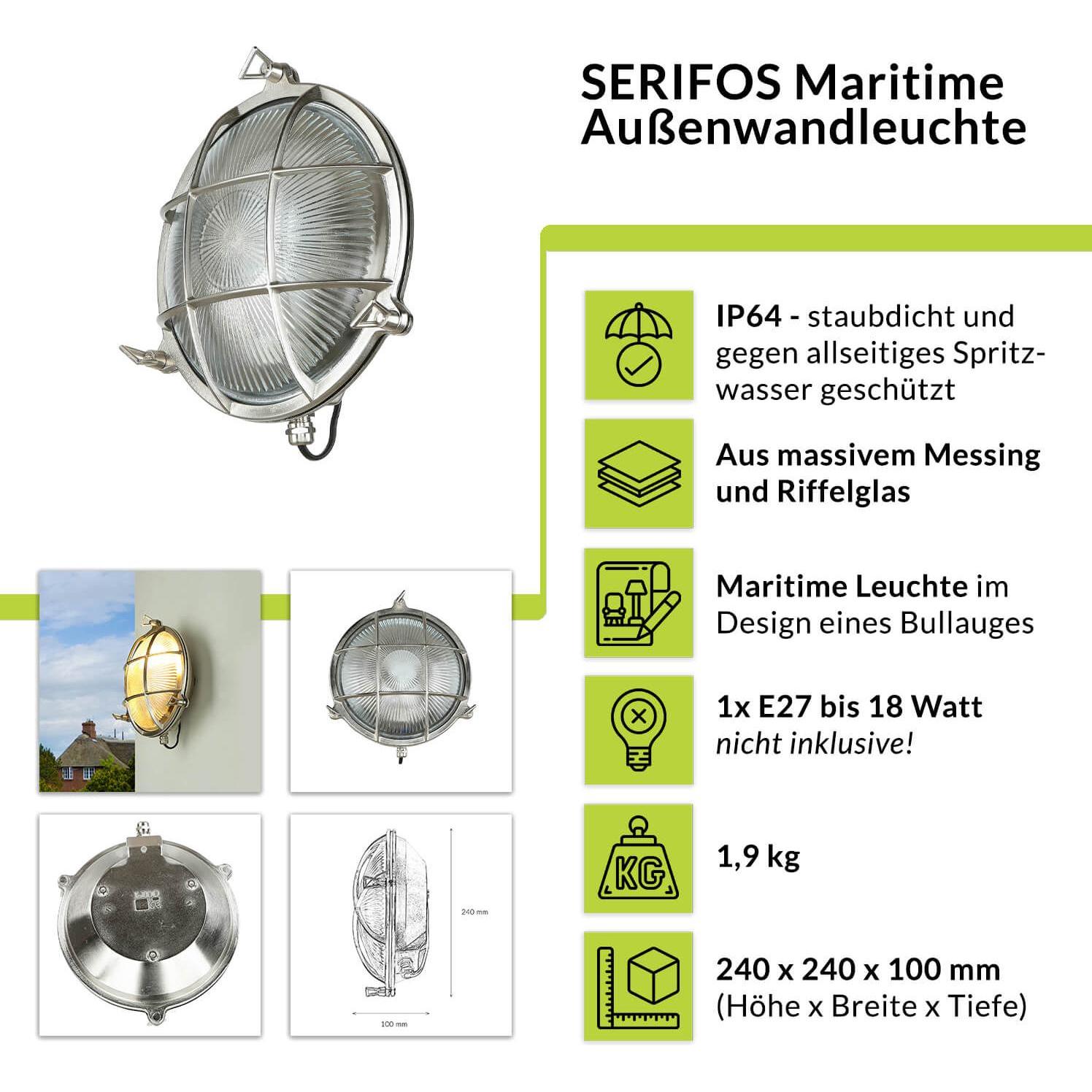 Thumbnail - Licht-Erlebnisse, Gartenbeleuchtung, Serifos (E27, IP64)