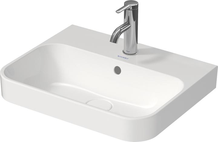 Actual product image Duravit Countertop washbasin 50 x 40 cm Happy D.2 Plus white 2360500000 (400 mm, 500 mm)