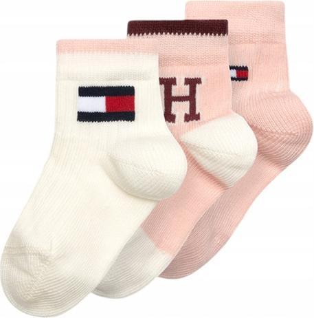 Immagine prodotto Tommy Hilfiger Calzini per bambini in confezione da 3 (confezione da 3, 19 - 22)