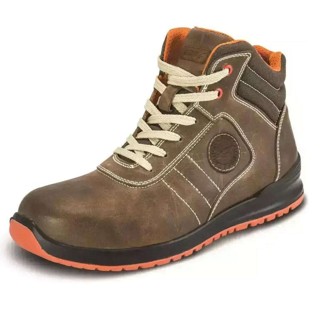 Dedra, Sicherheitsschuhe, Safety boots T4, crazy h, size 47, cat S3 SRC, comp + kvl (S3, 47)