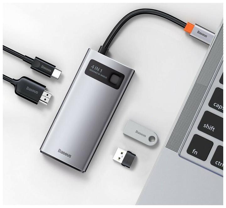 Produktbild Baseus Metal Gelam Series (USB-C, 5 Ports)