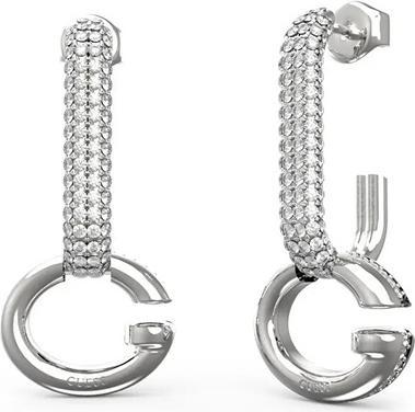 Guess - Fashionable steel dangle earrings Oh My G JUBE04520JWRHT/U (Edelstahl)