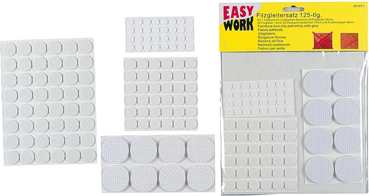 Actual product image Easy Work Felt glider set (Felt gliders, 12 pcs.)