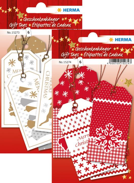 Produktbild HERMA Geschenkanhänger (Geschenkverzierung, 6 x)