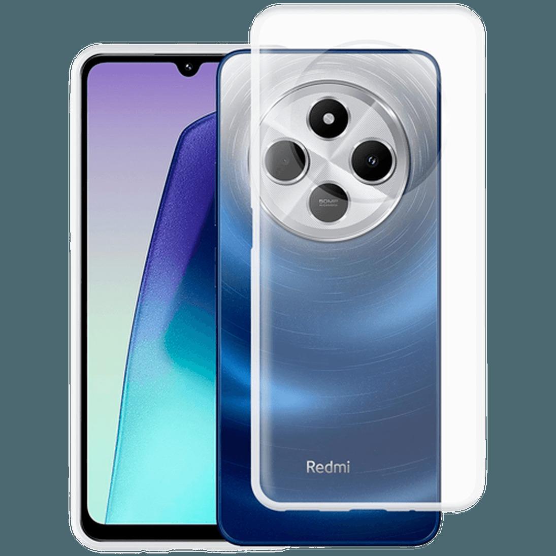 Just in Case Copertura posteriore in TPU trasparente Xiaomi Redmi 14C (Xiaomi Redmi 14C), Cover smartphone, Trasparente