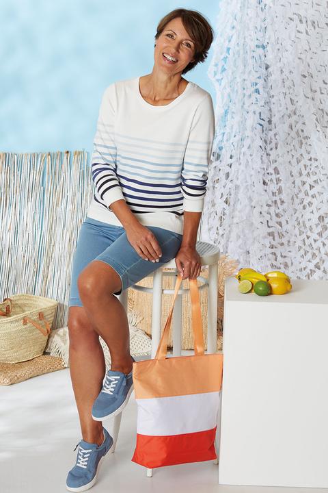 Produktbild NoName Damen Streifenpullover (XXL)