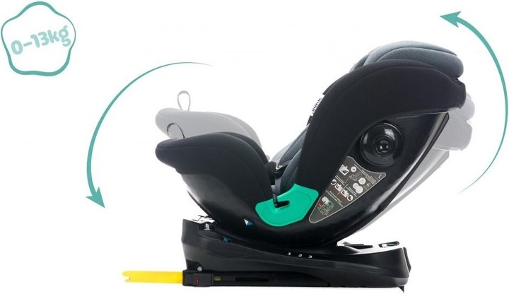Produktbild Fillikid Reboarder Luca 360 Schwarz Grau (Reboarder, ECE R129/i-Size Norm)