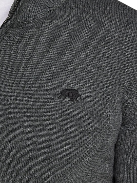 Immagine prodotto Raging Bull Classic Maglione Lavorato a maglia Cerniera ad un quarto Uomo (XXL)