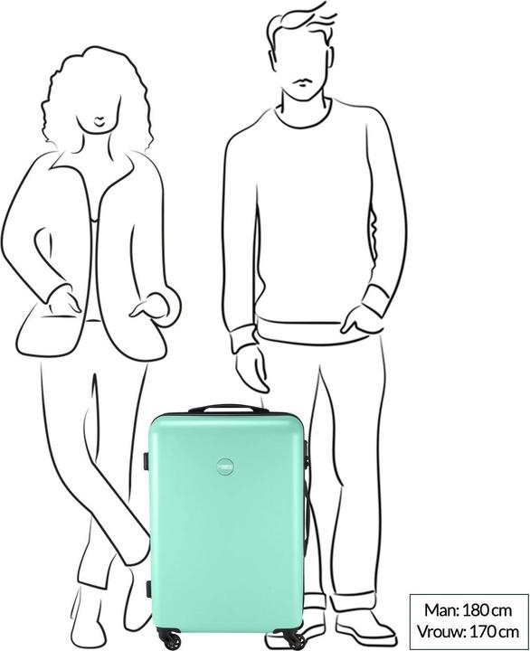 Actual product image Princess PT01 - Reiskoffer - Pristine Bronze - M - 67cm (65 l)