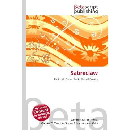 Thumbnail - Sabreclaw, Fachbücher