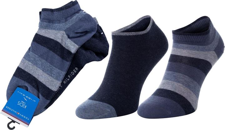 Produktbild Tommy Hilfiger Th Kids Basic Stripe Quarter 2p (2er Pack, 35 - 38)