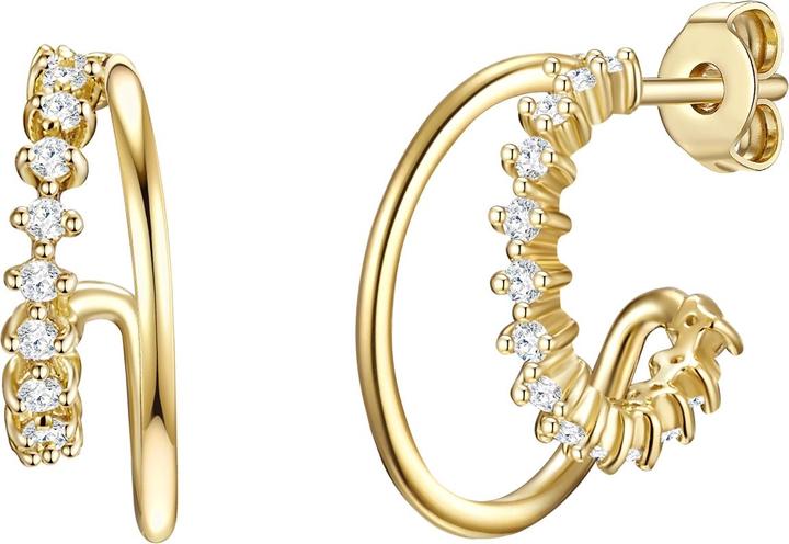 Image du produit Lulu & Jane Boucles d'oreilles femme laiton - 35244 (Laiton)