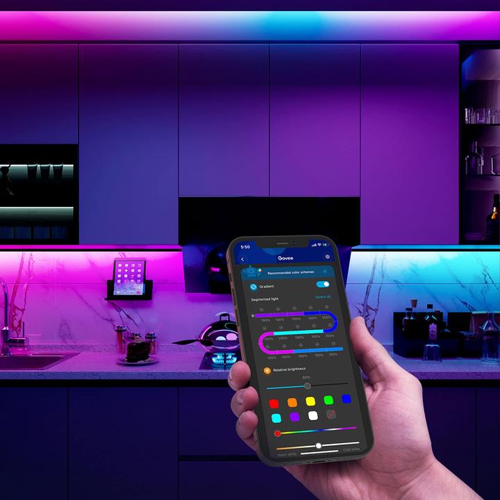 Image du produit Govee Lumière de bande LED RGBIC (RGBIC, 300 cm, Intérieur)