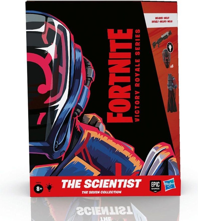 Actual product image Fortnite Hasbro Victory Royale Series The Scientist 15 cm tall action figure to collect with accesso