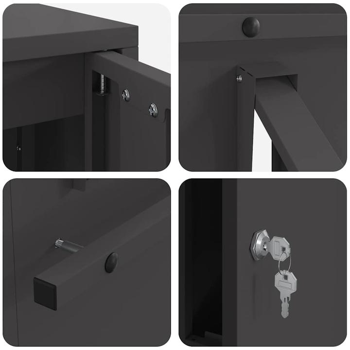 Actual product image vidaXL Outdoor Briefkasten