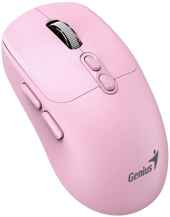 Produktbild Genius NX-8080S pink / Optische Funkmaus / 1600 dpi / Copilot / 7 Tasten / 1x AA (Kabellos)