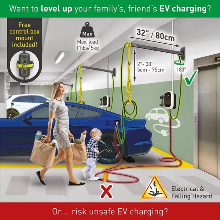 Produktbild Barkan Ladekabel Halterung