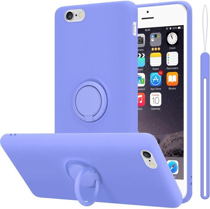 Actual product image Cadorabo TPU Liquid Ring Silicone Case Cover (Apple iPhone 6 Plus)