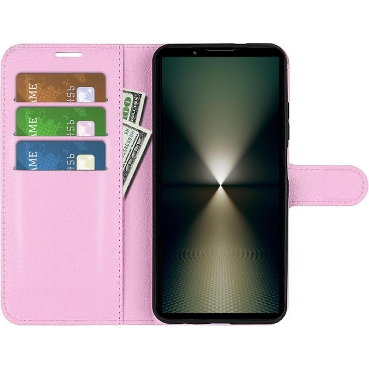 Thumbnail - Screenguard Sony Xperia 1 VI Leather Guard Lederhülle (Sony Xperia 1 VI), Smartphone Hülle, Rosa