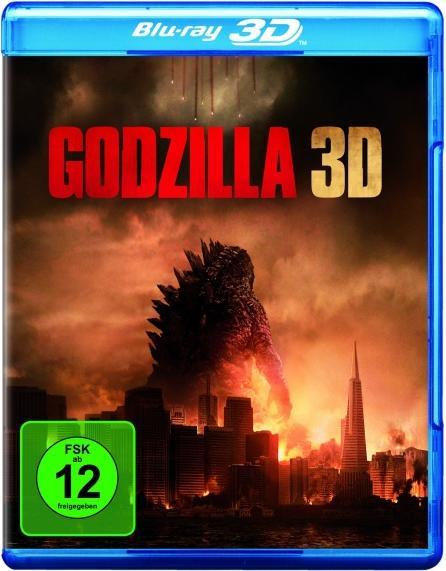 Godzilla 3D (3D Blu-ray, 2014, Deutsch)