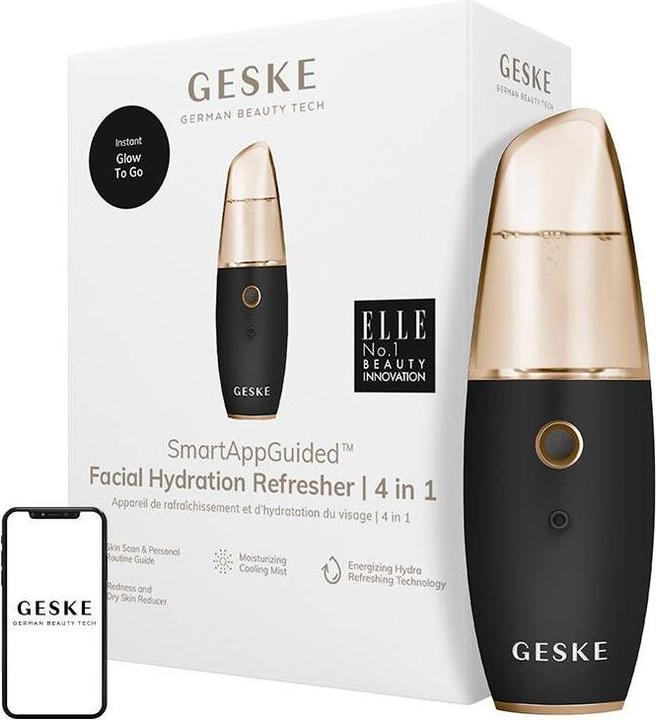 Actual product image Konjac Sponge Nawliżacz do twarzy 4w1 Geske z Aplikacją (szary)