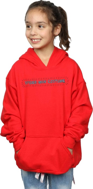Immagine prodotto Spider-Man Costume Felpa con Cappuccio Ragazze (152, 158)