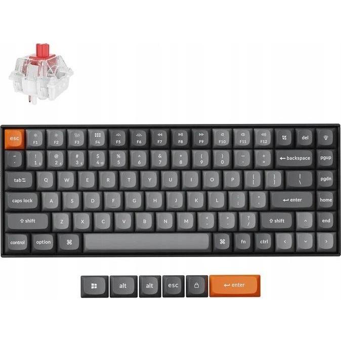 Keychron K8 Max QMK drahtlose mechanische Tastatur mit weissen LEDs (54605676)