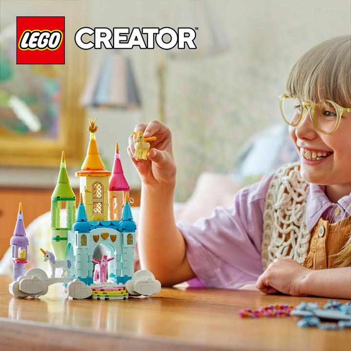Actual product image LEGO Unicorn lock