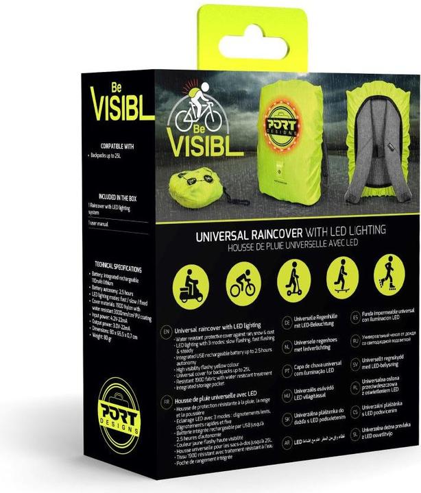 Actual product image Port Designs Raincover universal