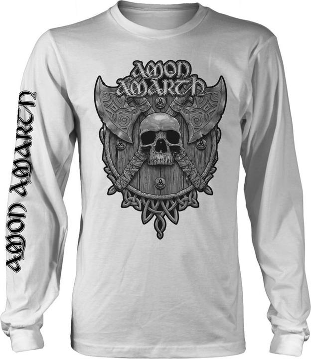 Produktbild Amon Amarth Grey Skull (Longsleeve) (M)