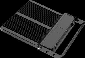 Actual product image LED floodlight 500W black 4000K (75000 lm, IP66)