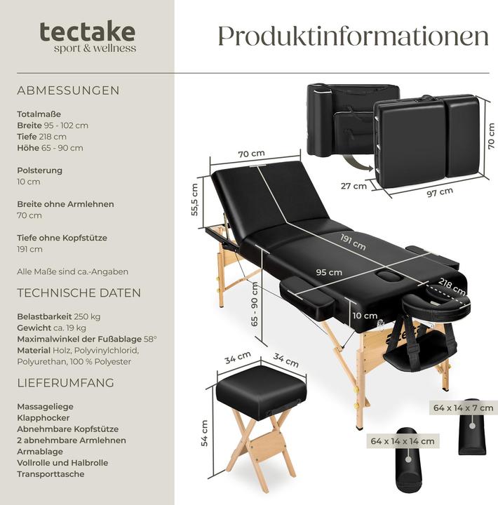 Produktbild tectake 3 Zonen