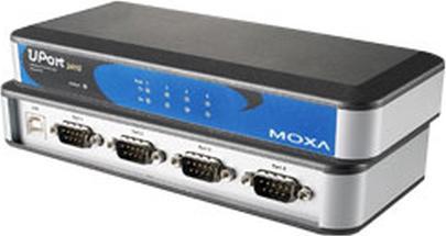 Actual product image Moxa UPort 2410 - Serial Adapter - USB 2.0 (USB 2.0)