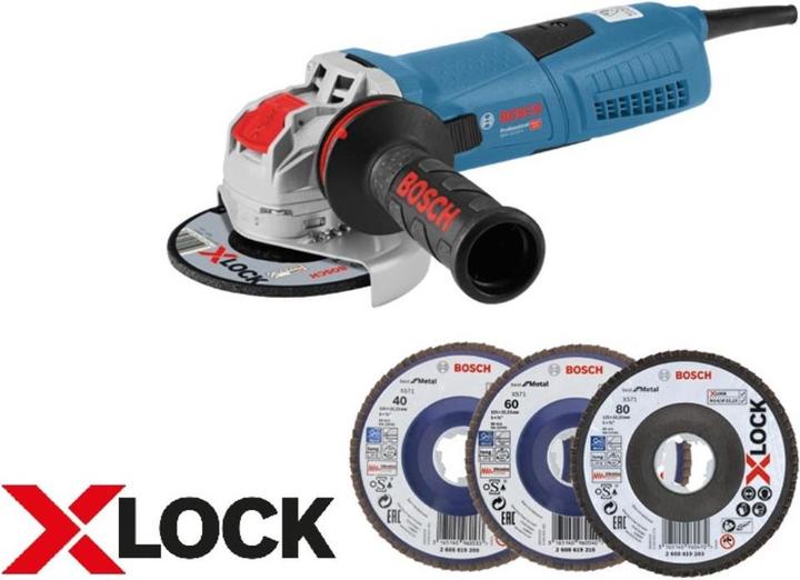 Bosch Professional Winkelschleifer GWX 13-125 S (125 mm)