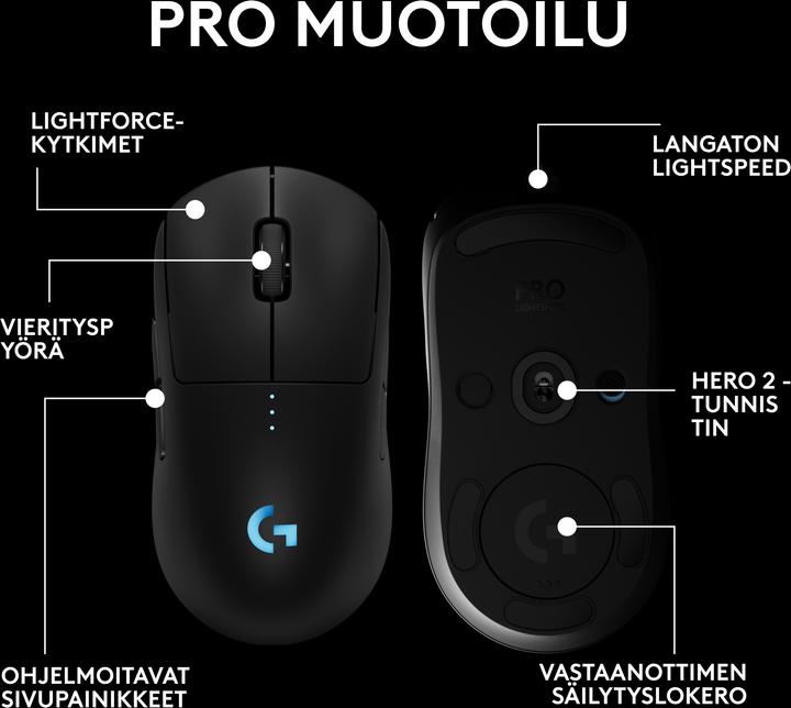 Produktbild Logitech Pro 2 Lightspeed (Kabellos)