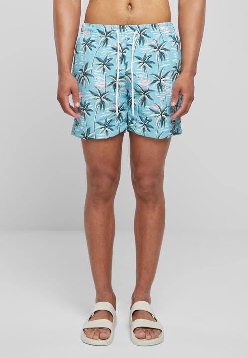 Produktbild Urban Classics Pattern Swim Shorts (4XL)