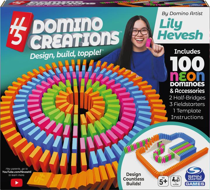 Actual product image Spin Master Domino Creation Deluxe (German, French, Swiss German, Italian, English)
