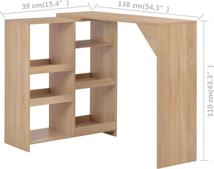 Actual product image vidaXL Odelle (138 x 39 x 110 cm)