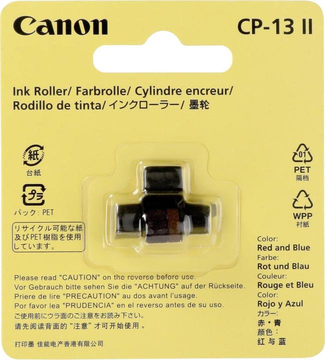 Canon CP-13 II, rullo di inchiostro blu-rosso (9 cm, Multicolore)