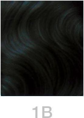 Actual product image Balmain HairXpression Human Hair 25-Pieces 50cm Length Number 1 Black 0.19kg (1B, 50 cm)