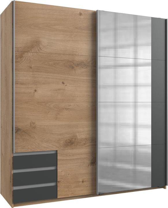 Braun, Graphit, Eiche